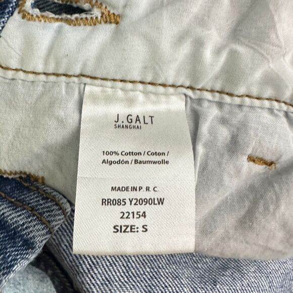 J. Galt Denim Carpenter Overalls Women S 100 % Cotton Wide-Leg Vintage Y2K - Picture 6 of 8